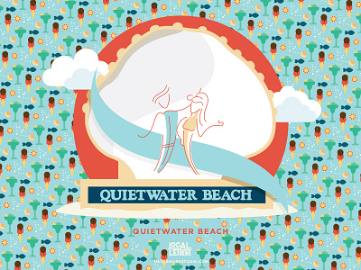 Q is for Quietwater Beach