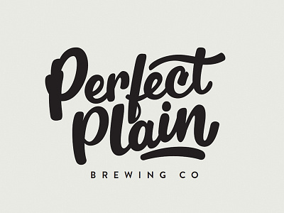 Perfect Plain Branding - R1 beer brand branding brewery brush lettering brush script hand lettering lettering logo type