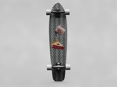 Twin Peaks Longboard illustration longboard skateboard twinpeaks