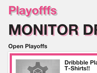 Playofffs font size 24px font size 48px font size 60px grey pink playofffs white