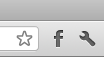 Facebook Chrome extension icon facebook