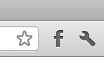 Facebook Chrome extension icon
