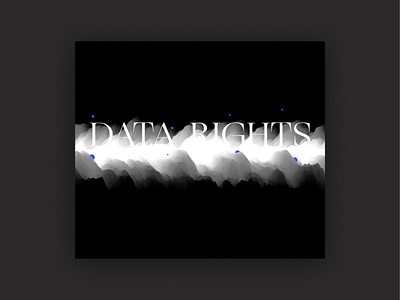 Data Rights data rights design graphic design photoshop processing typography