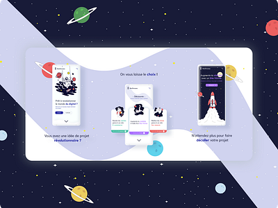 StudreamsMobile app design flat illustration minimal ui ux webapp