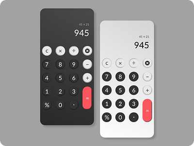 Calculator App design