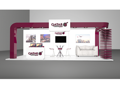 qatar airways exhibition display 3