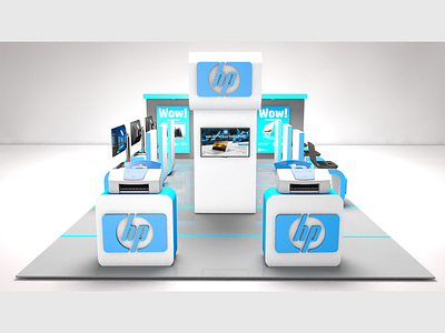 HP exhibition front