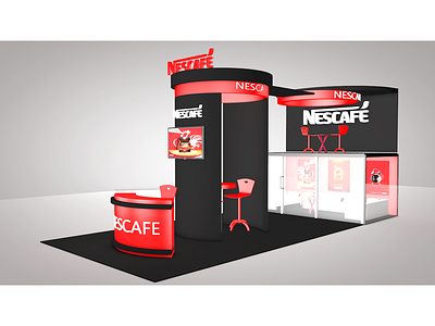 nescaffe EXHIBITION 2 app branding design display ecommerce exhibition booth design exhibition design exhibition stand design icon ui