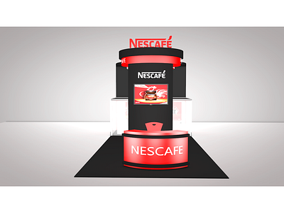 nescaffe EXHIBITION 3 app branding design ecommerce exhibition booth design exhibition design icon logo ui vector