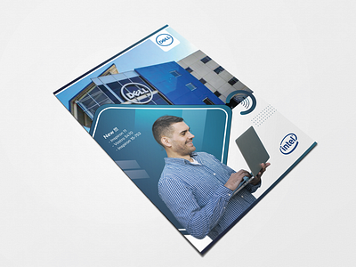 flyer design of dell company