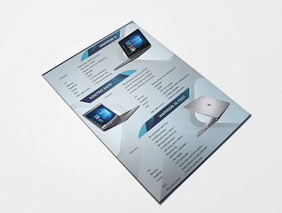 flyer design of dell company branding brochure design design flyer design graphic design