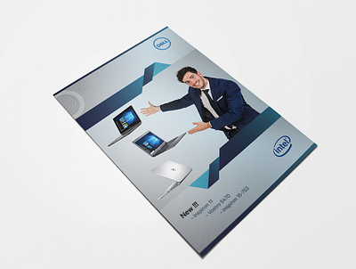 flyer design of dell product company branding design flyer design graphic design