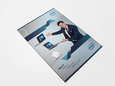 flyer design of dell product company