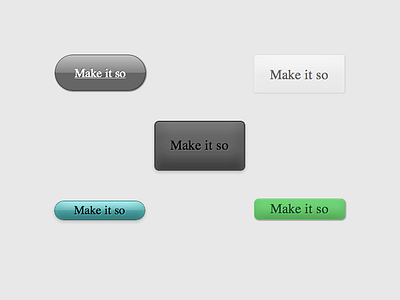 Buttons Dribbble buttons css interface sass