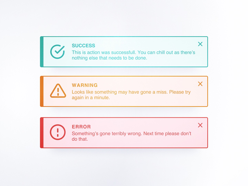 DailyUI 011 - Flash messages 011 dailyui011 dailyui flash message
