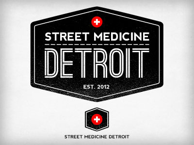 Street Medicine Detroit branding logo
