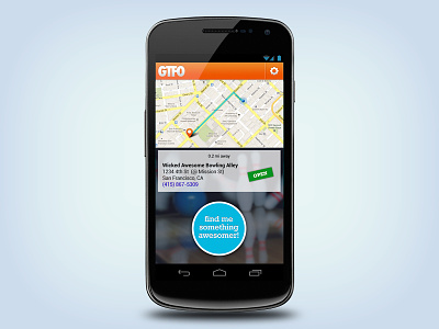 GTFO Android App android app location ui