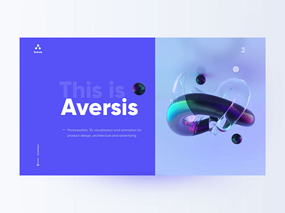 Design studio landing page