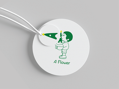 Florist Brand Design Badge