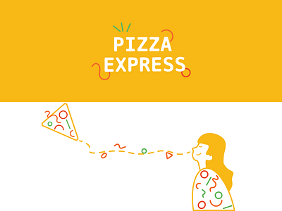 Pizza Brand Logo branding creative cute design illustration logo pizza pizza logo