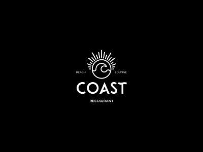 COAST branding design logo