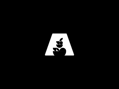 A — B branding design icon logo minimal typography vector