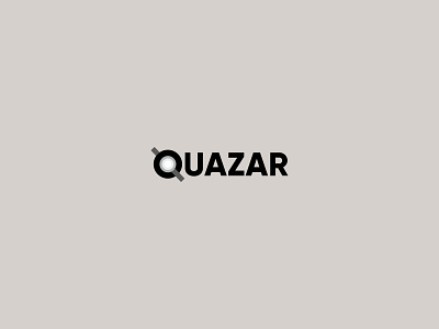 Q — R.001 branding company design energy icon logo minimal quazar vector