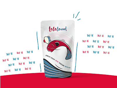 Leleland Packaging branding design fish fish logo food logo icon illustration logo modern logo packaging