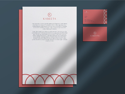 Kabeeta Stationery Design branding design fashion brand packaging stationery