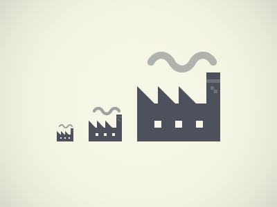 Factory by Joseph Wain on Dribbble