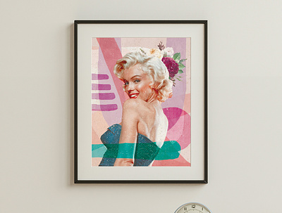 Marilyn is Back digitalart marilyn poster