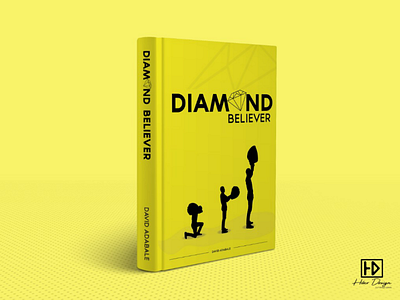 Book cover design book church design diamond elegant energetic. front cover read simple uk unique yellow