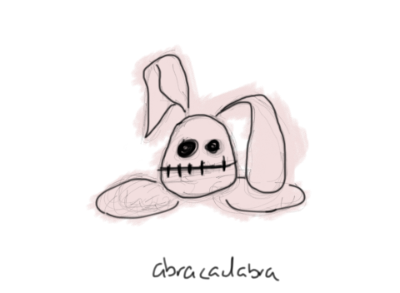 Mascot Design: abracadabra abracadabra bunny draft ipad logo mascot rabbit sketch sketches