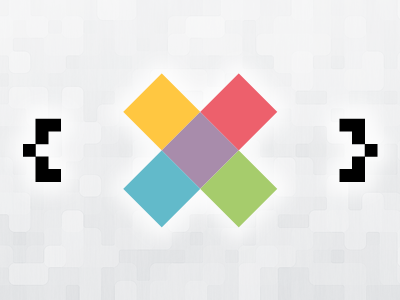 PiXLS Logo - X marks the spot logo pixel pixls square