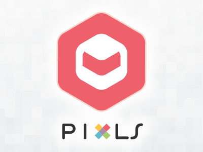 PiXLS Logo - Red Cube