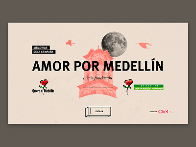 Amor Por Medellin multimedia touch user interface