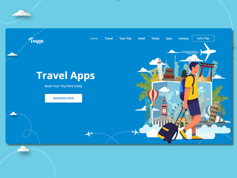 Trapps  Version by Muhammad Tajuddin on Dribbble