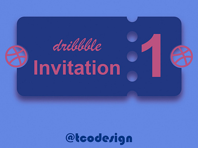 dribbble invitation design invitation