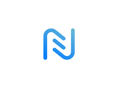 N For Nooot letterform logo mark minimalistic n notes simple symbol