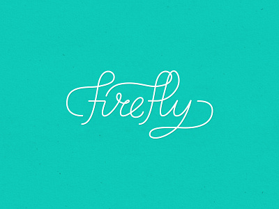 firefly logo typography