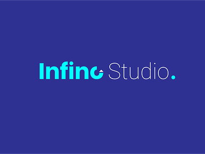 Infino Studio - Minimal Typo Design animation brand branding design identity illustration illustrator logo minimal typography ux vector