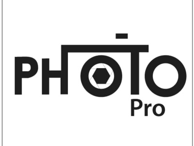 Photo Pro - logo design brand branding clean design flat identity illustration illustrator lettering logo minimal vector