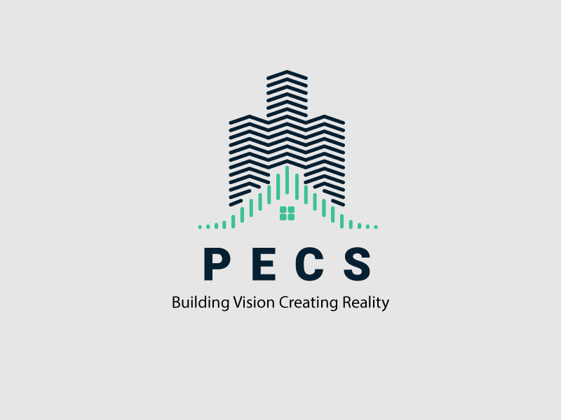 PECS Branding design badrrehman animation lettering icon vector typography illustration minimal illustrator identity branding brand