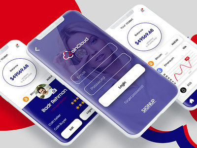 CoinCloud Mobile App UI Deisgn