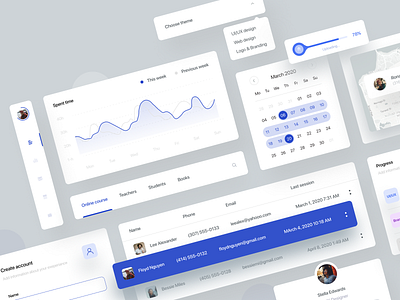 Education platform UI Kit