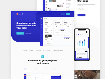 Taskwell Landing Page