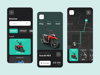 Rentabike - A Motorbike Rental App