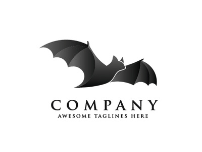 Bat Fly Logo animal bat bird fly illustration logo