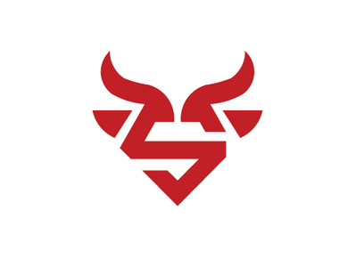 Letter S Bull Logo