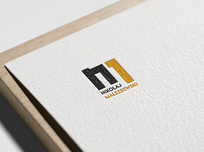 Logo design NM branding design graphic design illustration logo minimalistic